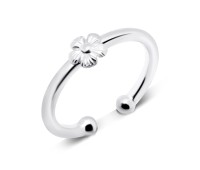 Little Flower Silver Ear Cuff EC-418